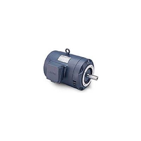 LEESON ELECTRIC Leeson.00, Premium Eff., 3 HP, 1765 RPM, 208-230/460V, 182TC, DP, C-Face Footless 131518